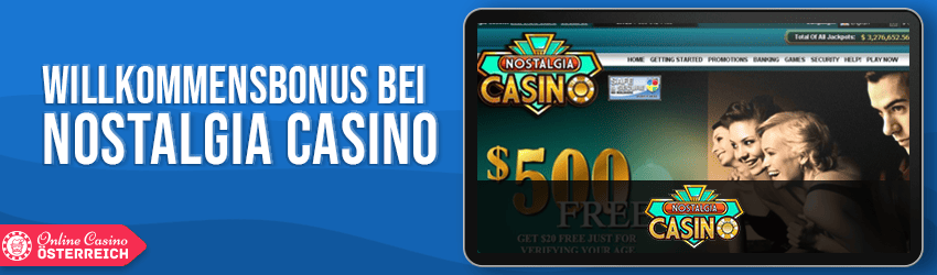 nostalgia casino bonus