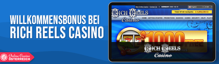 rich reels casino bonus