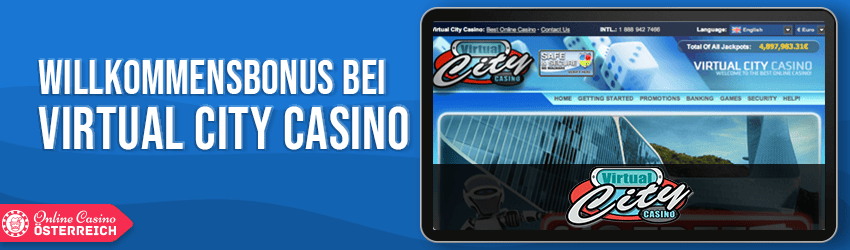 virtual city casino bonus