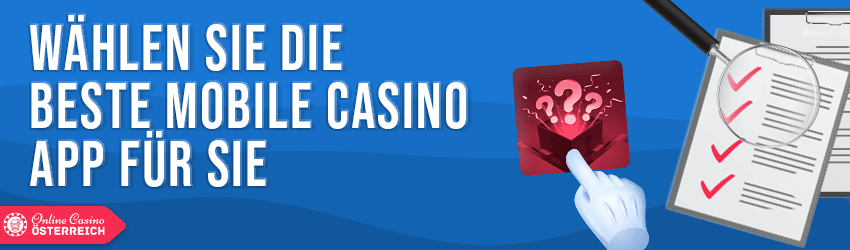 das beste mobile casino wählen